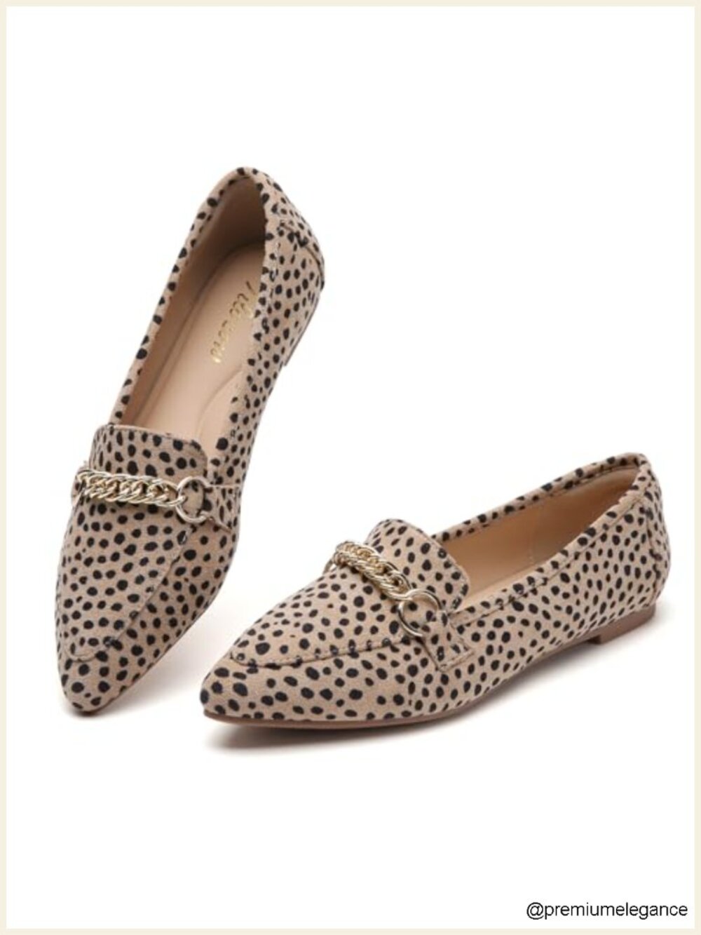 Pointed Toe Flats Loafers for Women Slip On Dress Shoes Work Office